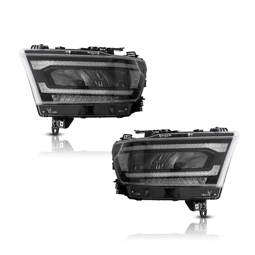 19-24 Dodge Ram 1500 5th Gen (DT) Vland LED priekiniai žibintai [E-mark]